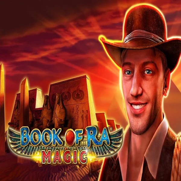 Book of Ra Magic slot icon by Greentube, available at Tikitaka Casino