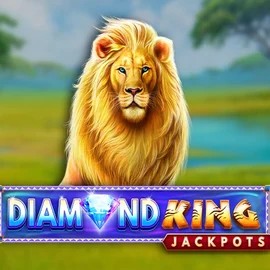 Diamond King Jackpots slot icon by SpinPlay Games, available at Tikitaka Casino
