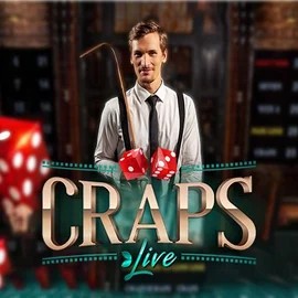 Live Craps logo by Evolution at Tikitaka Casino