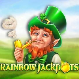 Rainbow Jackpots logo by Red Tiger Gaming Tikitaka Casino