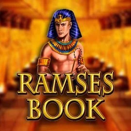 Slots logo of Ramses Book from Gamomat at Tikitaka Casino