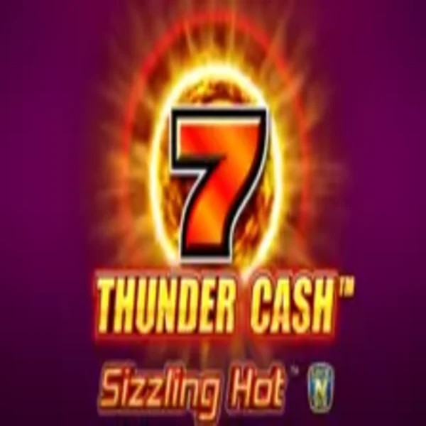 Thunder Cash Sizzling Hot by Novomatic, showcased at tikitakaspain.com – game logo
