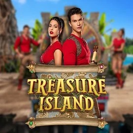 Treasure Island game by Pragmatic Play – logo hosted on Tikitaka Casino