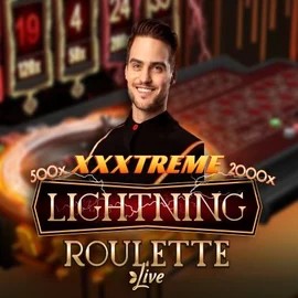 XXXtreme Lightning Roulette logo by Evolution at Tikitaka Casino